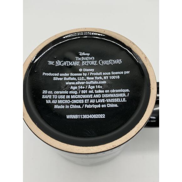 Disney Nightmare Before Christmas Jack Skellington 20 oz Coffee Mug - Picture 6 of 7